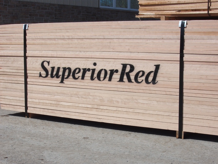 cherry hardwood lumber - superior red